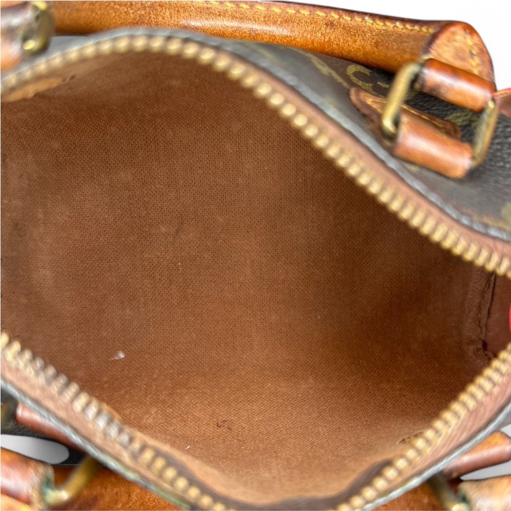 Louis Vuitton mini nano speedy Brown Monogram Handbag - Picture 4 of 5